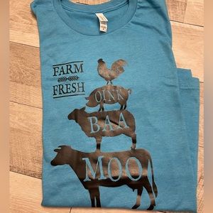 🆕 Farm Fresh Bella Canvas Farm Animal Shirt